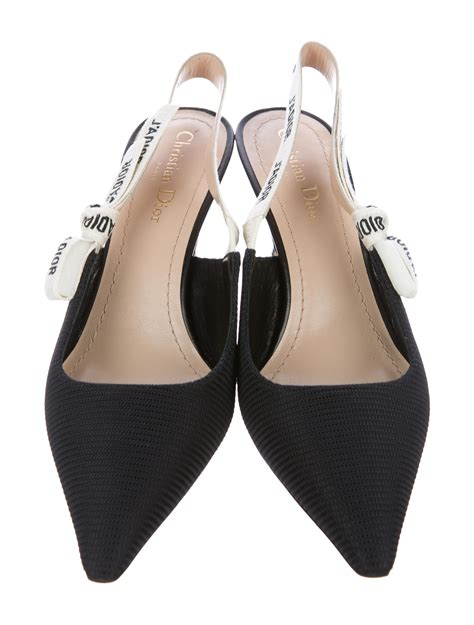 christian dior slingback shoes.